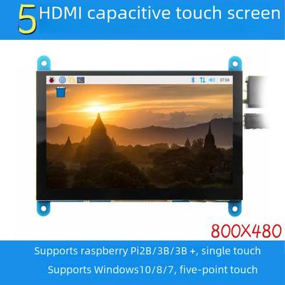 5'' HDMI Емкостный сенсорный ЖК-экран для Raspberry Pi 3B+/4B