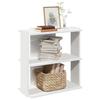 VidaXL 3-Tier Bookcase White 60x30x60 Cm Engineered Wood, Shelf, Book Shelf, Storage Shelf, 860247