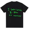 Rapper Kanye West I Hate Being Bipolar Album Graphic T Shirts Men Women Fashion Vintage Hip Hop T-Shirt Casual Cotton Loose Tees