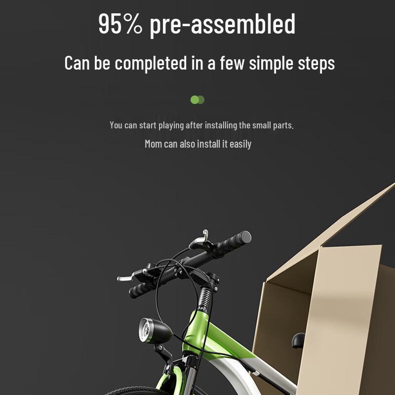 361° Youth Kids Mountain Bike with Shock Absorption