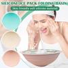 Силиконовый Складной Портативный Бассейн для Ледяного Компресса для Лица Ледяной Компресс Ледяная Ванна Умывальник Уход Холодный Компресс Умывальник