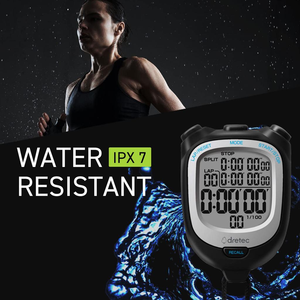 dretec Stopwatch Speel W Black SW-122BK