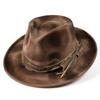 Огненная шляпа Burst Wind American Retro Jazz Hat Top Hat Fashion Burned Wool Hat Unisex Personality