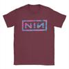 Nine Inch Nails NIN Men T Shirt Funny Tee Shirt Short Sleeve Round Collar T-Shirt Pure Cotton Gift Idea Clothes