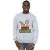 Tom And Jerry Mens Merry Christmas Baubles Sweatshirt