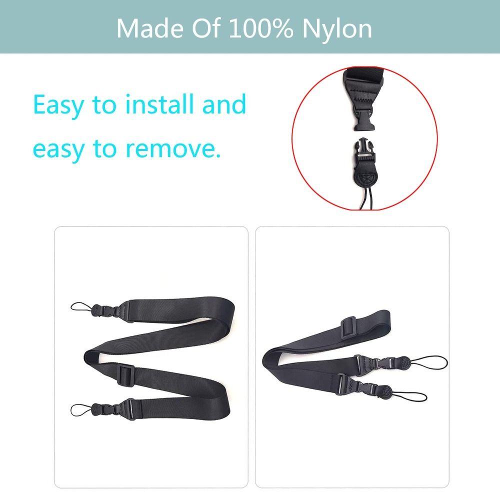 Nylon Neck Lanyard Adjustable Camera Strap Portable Shoulder Strap Crossbody Laptop Bag