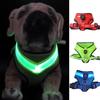 Pet LED Harness High Brightness Wear Resistant Mesh Fabric Medium Dog LED Rechargeable