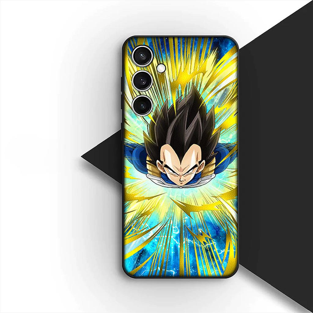 Cover for Samsung Galaxy S20 S22 S21 FE Ultra Plus A07 A17 A15 A16 A25 A57 A37 Casing Phone Case Comics Vegeta Dragon Gokus Ball