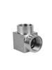 1 шт. Высокого давления 1/8" 1/4" 3/8" 1/2" 3/4" 1" Угольник 90 градусов с внутренней/внутренней, внутренней/наружной, наружной/наружной резьбой, Соединитель 304 Нержавеющая сталь Трубный фитинг Вода Газ