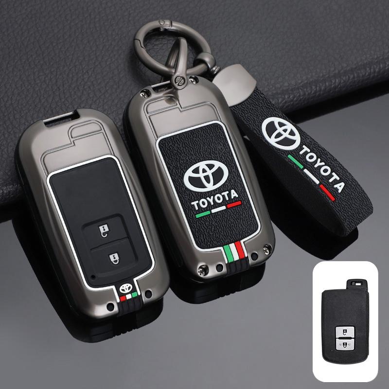 Чехол-оболочка для корпуса автомобильного дистанционного ключа для Toyota Corolla Camry RAV4 Highlander Auris CHR Avalon Land Cruiser Автомобильные брелоки Аксессуары