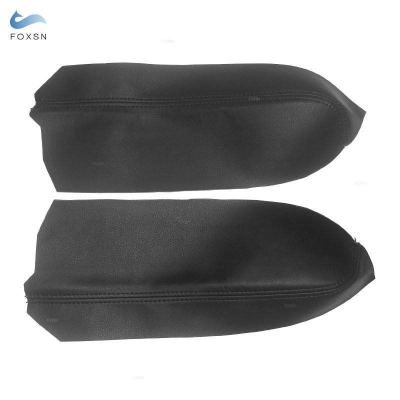 Мягкий кожаный чехол на подлокотник для Toyota Prius 2004, 2005, 2006, 2007, 2008, 2009, внутренняя дверная панель, подлокотник, кожный покров, наклейка, отделка