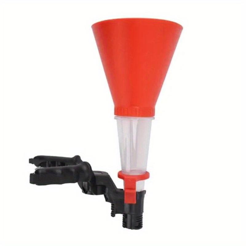 Universal Car Engine Oil Funnel Set Precision Clamp Leak-Proof PVC Versatile Tool for Hassle-Free Auto Filling Maintenance