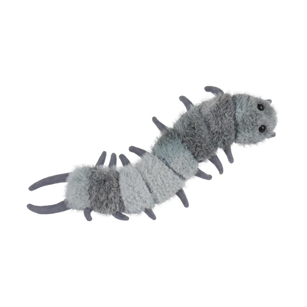 Apricot Lamb Blue Evil Centipede Plush Toy for Kids, Soft and Cute Fluffy Blue Evil Centipede for Girls and Boys, 35cm