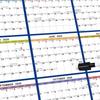 2026 Large Wall Calendar Erasable Work Schedule Planner Hang Calendars  for Home Office and School