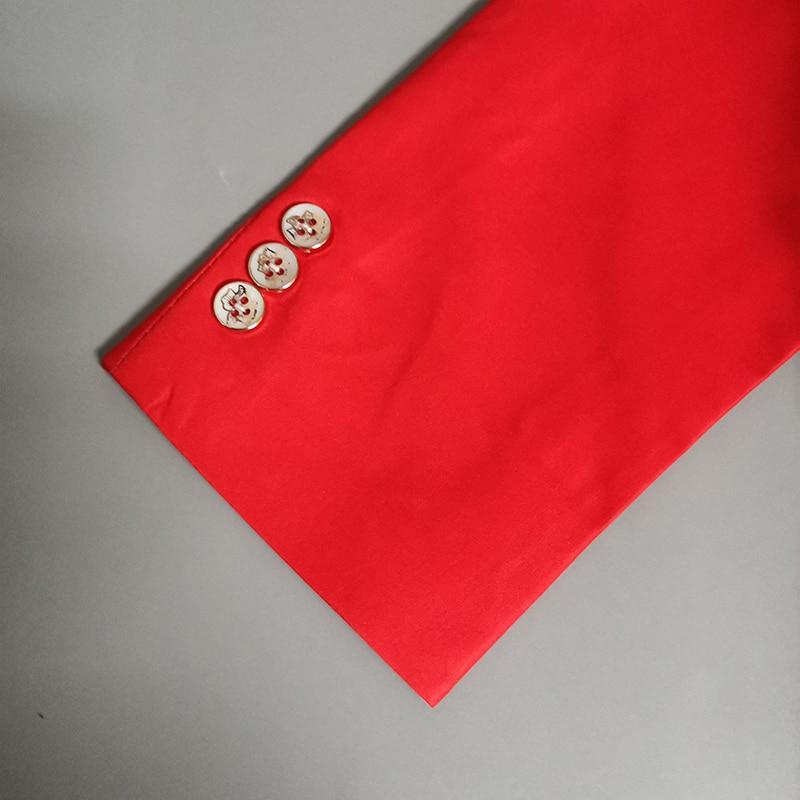 Блейзер Мужской Мужской Градиент Костюм Куртка Корейский Стиль Slim Fit Повседневная Мужская Мода Тенденция Платье Куртка