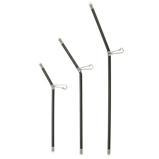 20Pcs Luminous Fly Fishing Anti-Tangle Feeder Tube with Snaps Hook 15/20/25cm Fishing Balance Connector for Teaser Saltwater Bait Cage