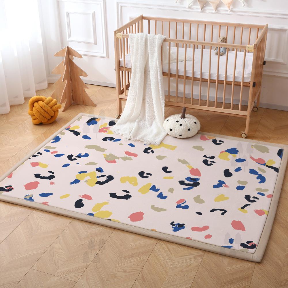 Утолщенный детский игровой коврик из губки для ползания и сна