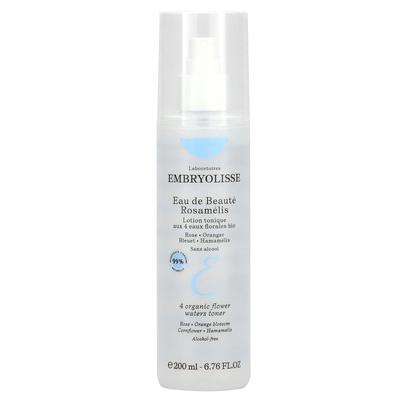 Embryolisse, 4 органических тоника на основе цветочной воды, без спирта, 6,76 жидких унций (200 мл)