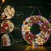 Sparkling Christmas Wreath Pendant Decorative DIY Hanging Kit  Christmas Ornaments