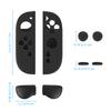 Чехол для Switch 2 Joy-con, Силиконовый чехол-рукоятка, Противоскользящий корпус, Замена с 2 колпачками для стиков, Мягкий силиконовый чехол