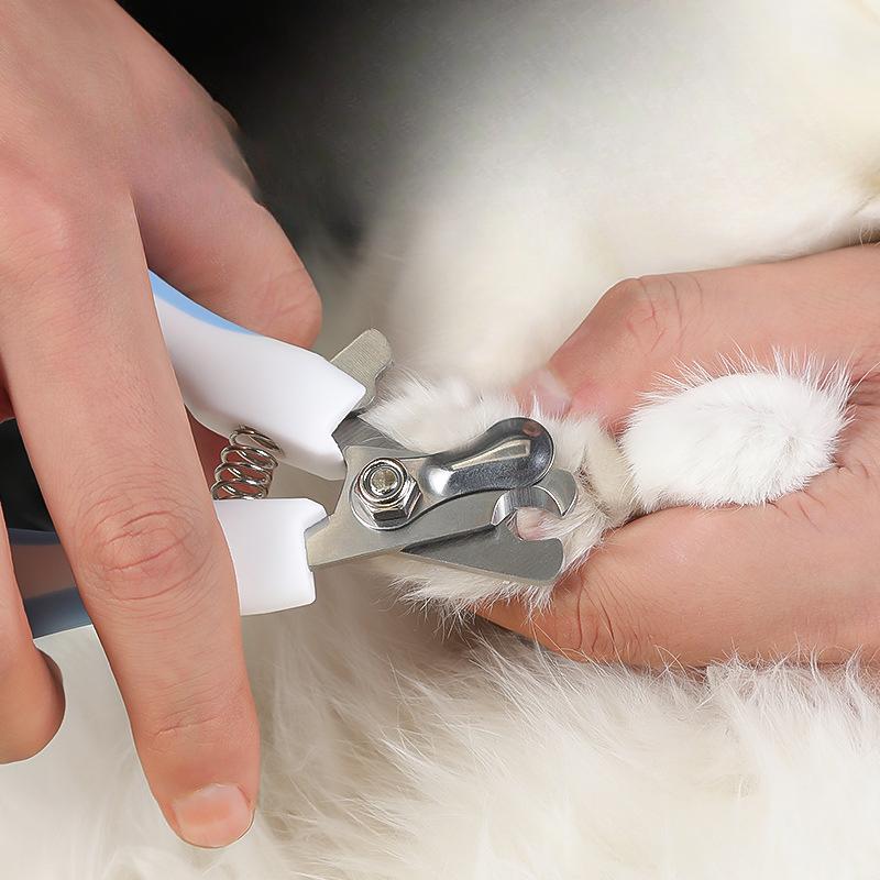 Cat Nail Clippers with Alloy Tips, Rabbit Ears and File for Nail Sharpening, Portable Dog Pet Supplies for Nail Sharpening