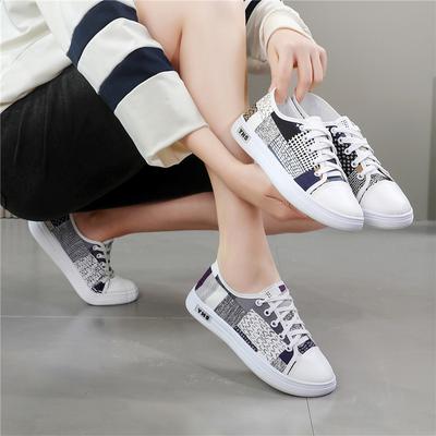 Spring and Summer Canvas Shoes Women's Old Beijing Cloth Shoes Single Shoes Student Casual Breathable Non-slip Soft-soled Women's Shoes
