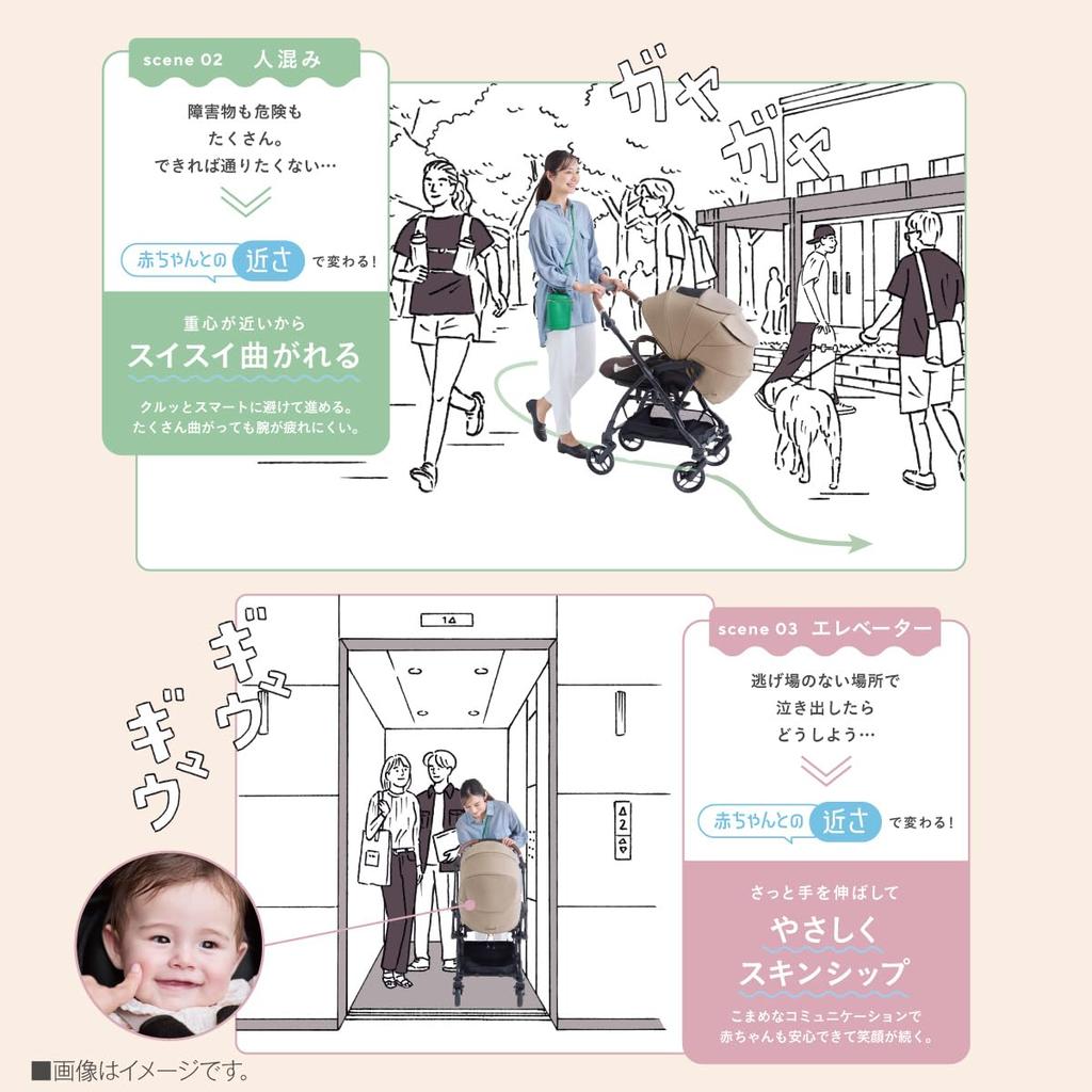 В октябре Коляска Combi A типа White Label Sugokal S Egg Shock JA Hazel Beige От 1 месяца до примерно 36 месяцев Модель с синхросиденьем [Выпущено