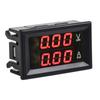3-разрядный DC 0 100V 50A 10A Вольтметр Амперметр Индикатор Двойная светодиодная панель (Красный и Красный 10А)