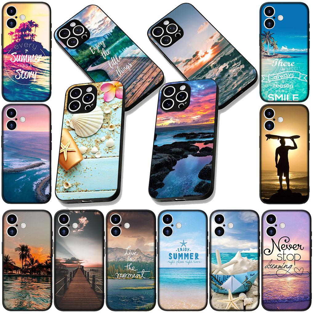 Mountain Sea Beach Travel Casing Phone Cover for Xiaomi Redmi Note 13 14 ProPlus A4 A3 Pro Plus 13C Pro+ Note13 Note14 Soft Case