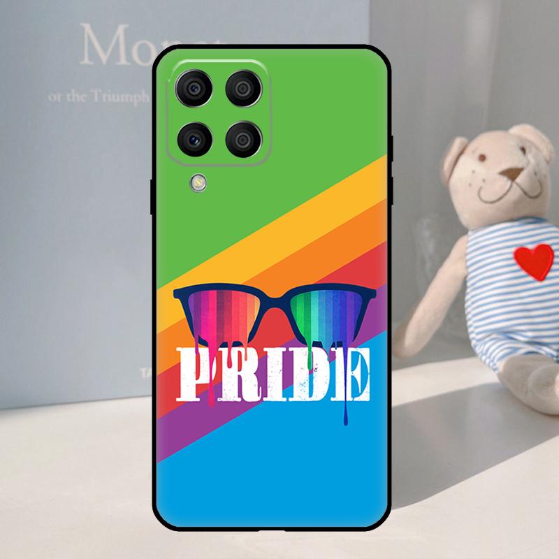 LGBT Pride Love For Samsung Galaxy M55 M15 M35 M14 M34 M54 M11 M21 M31 M13 M33 M53 M12 M32 M52 M06 M16 Case
