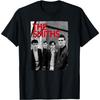 The Smiths Фотосессия группы с красным текстом Футболка Стивена Райта