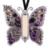 Clear Acrylic Money Organizer Butterfly Cash Gift Ornament, Christmas Halloween Holder with Unique Holiday Card Storage Compartment, Hanging Gifts for