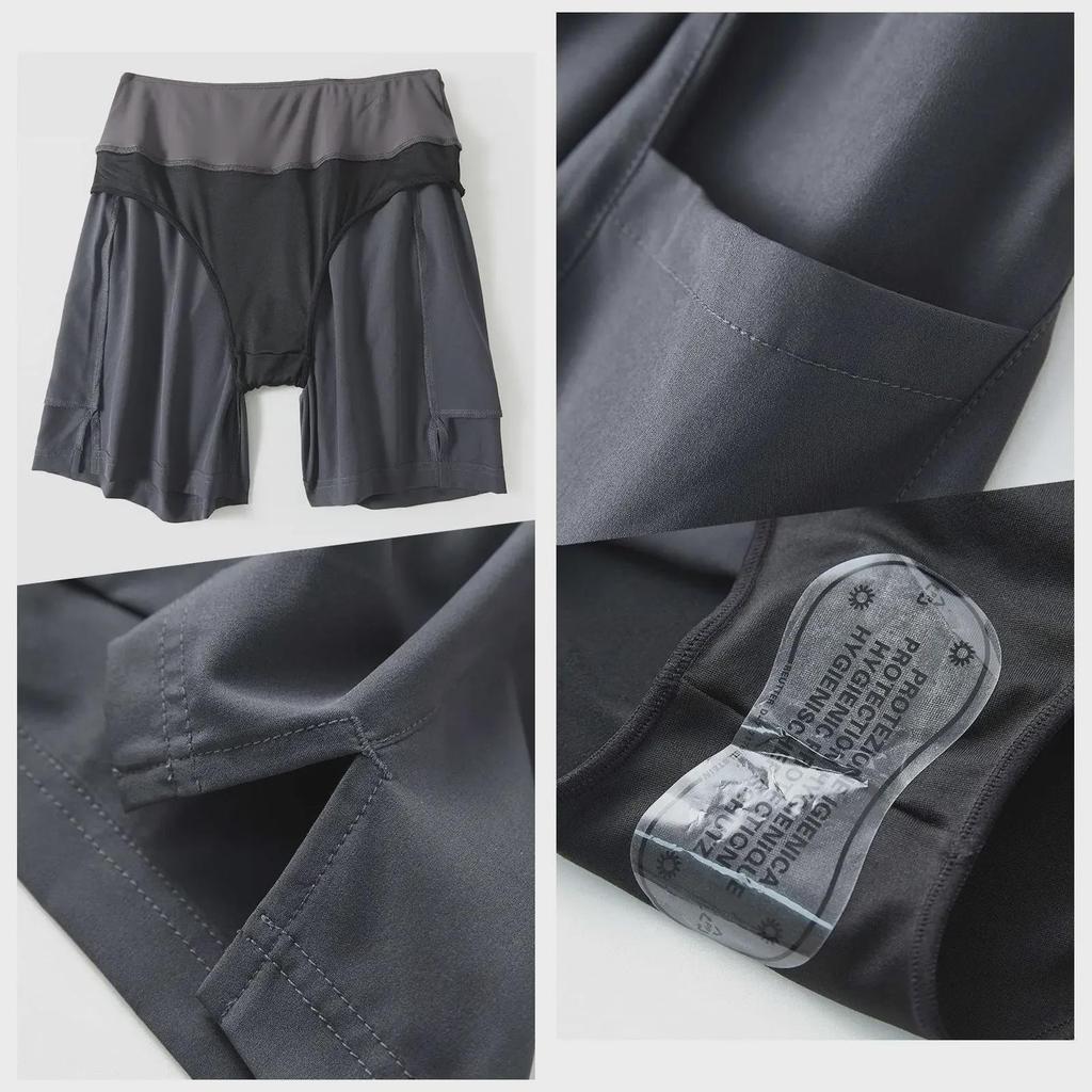 Женские быстросохнущие шорты для бега с карманами — стильные, свободные, эластичные, повседневная пляжная одежда.