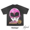 Футболка Power Ranger MMPR 5, Бутлег футболка, Классический фильм, Футболка для любителя старых фильмов, Унисекс футболка