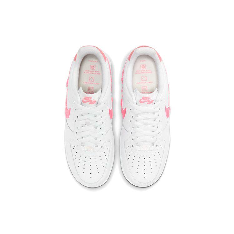 Nike Air Force 1 07 SE Love For All - женские кроссовки Sunset Pulse белые черные прозрачные CV8482-100