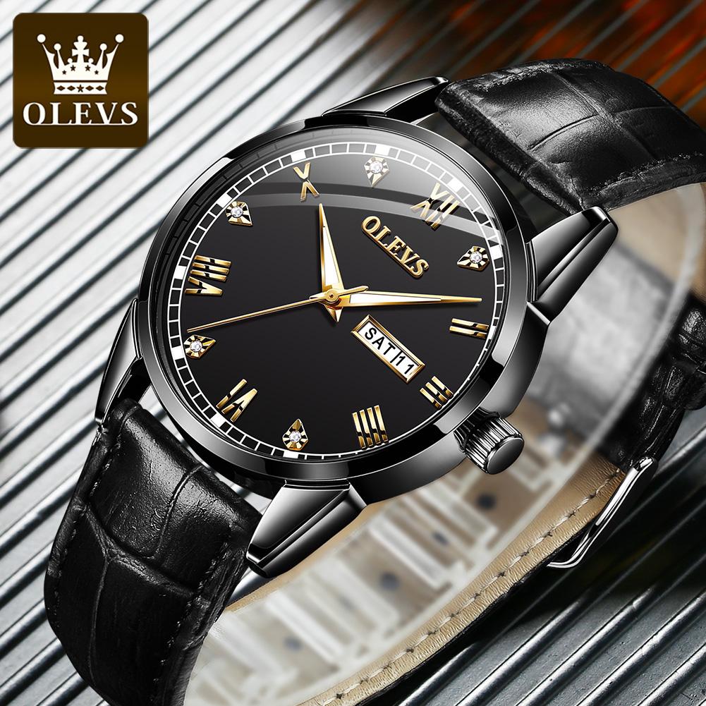 OLEVS brand watch luminous quartz watch waterproof watch for women 6896