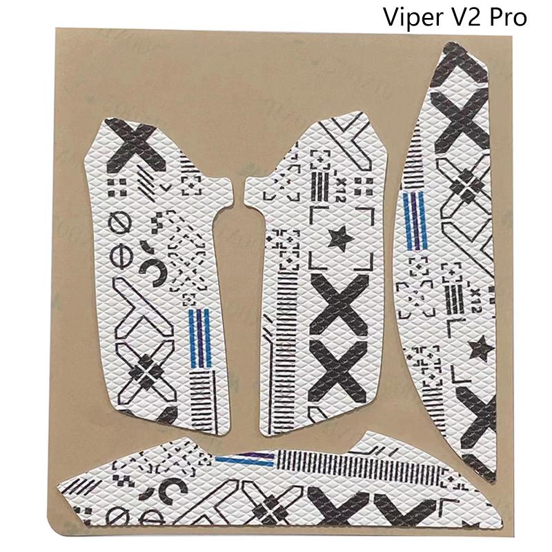 Наклейка на рукоятку мыши, наклейка ручной работы, нескользящая, всасывающая пот для Razer Viper