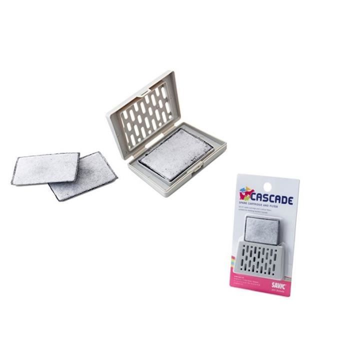 Filtre et Cartouche de remplacement - Cascade - Gris - Pour Chat - Intérieur - Soin