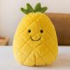 16-28CM Fruit Vegetable Plush Toy Cute Soft Watermelon Pineapple Banana Strawberry Mango Carrot Children's Christmas Gift