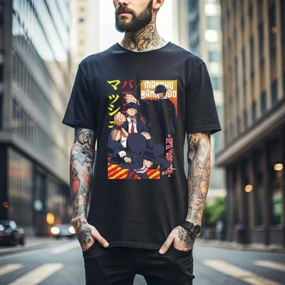 100% хлопок ТОПЫ UNISEX ФУТБОЛКИ МУЖСКИЕ ЖЕНСКИЕ Mashle Футболка Магия и Мускулы Маш Сливочная Заварнушка Кавай Аниме Подарок Футболка 480