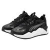 Puma Rs-X Efekt Leather Comfortable Retro Low-Top Lifestyle Sneakers Unisex Sneakers Black Silver 390777-01
