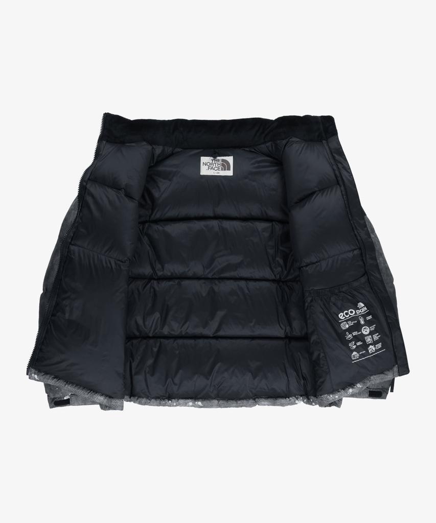 The North Face Nj1Dr56K White Label Novelty Nuptse Print Jacket (Rds) Gray