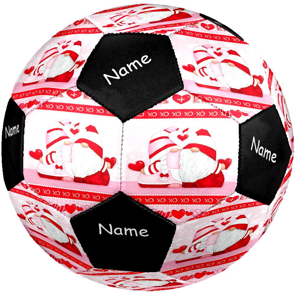 Custom Name Christmas dwarf Theme Size 5 Soccer Ball, Suitable for Both Indoor and Outdoor Matches, a Gift Suitable for Everyone.