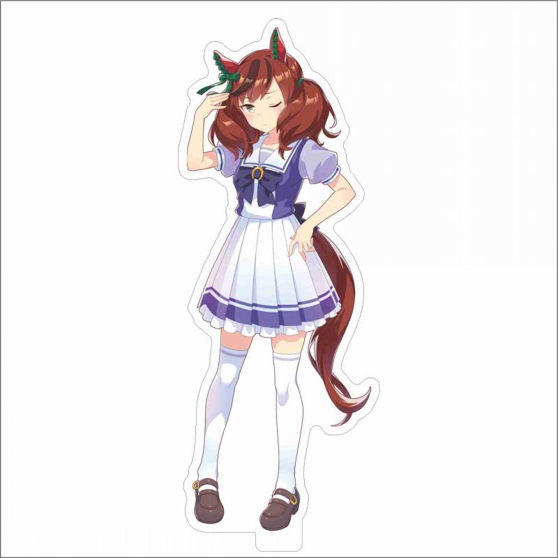 Япония красивая дербиль 15 см персонажи мультфильмов акриловая двухсторонняя подставка модель каваи милая офисная декоративная панель постоянные поклонники записи