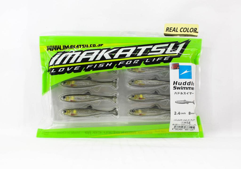 Imakatsu Мягкая приманка Huddle Swimmer 2,4 дюйма RC ECO S-228 (7125)