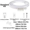 Bendable Design Bendable Curtain Track Silent Track Room Divider Track  Ceiling Mount
