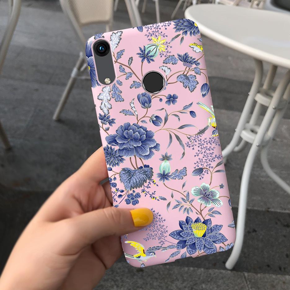 Чехол для Huawei Y6s 2019 Honor 8A, мягкий силикон, мультяшные цветы, защитный корпус для телефона, для Huawei Y6s 2019 Honor8A, чехлы, бампер