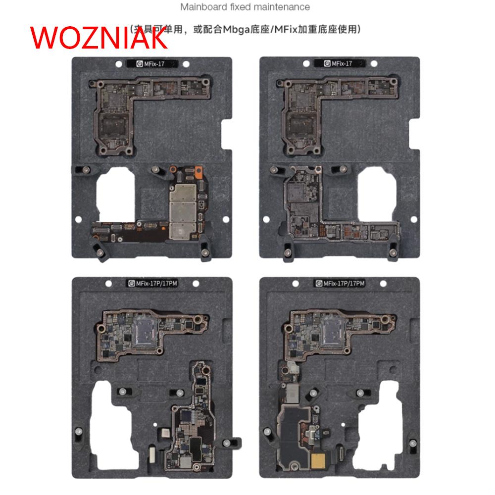 Крепление AMAOE MFix для iPhone17/Pro/ProMax/Крепление для ремонта материнской платы/Платформа для лужения средней части MBGA Магнитный набор креплений