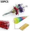 Jewelry  Wedding Supplies Seal Cone Pouch Snack Pocket Plastic Candy Bag Transparent Package