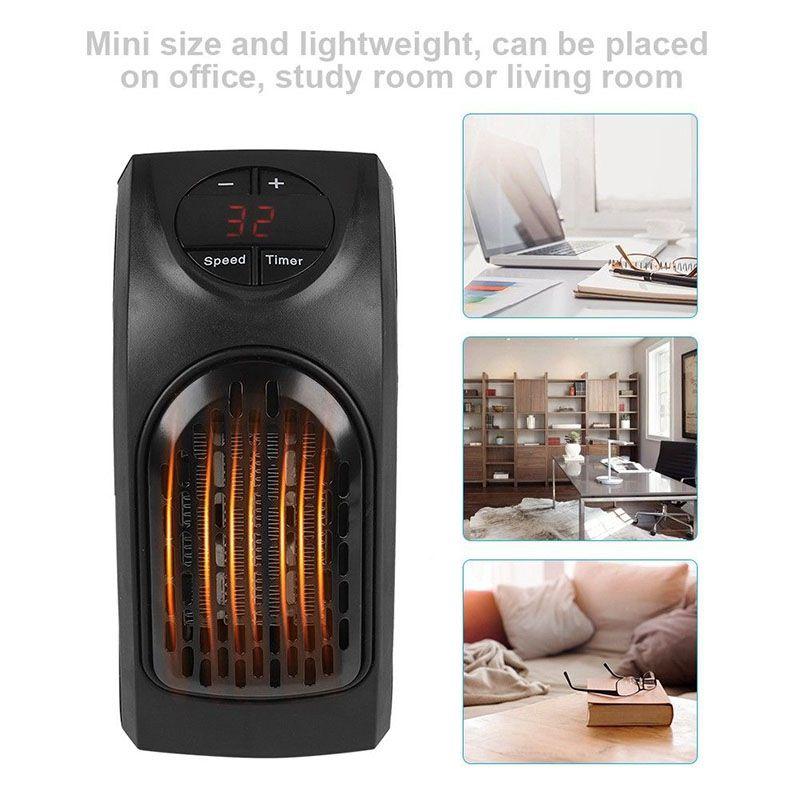Электрический портативный тепловентилятор Мини для офиса, комнаты, керамический воздухонагреватель для экономии энергии